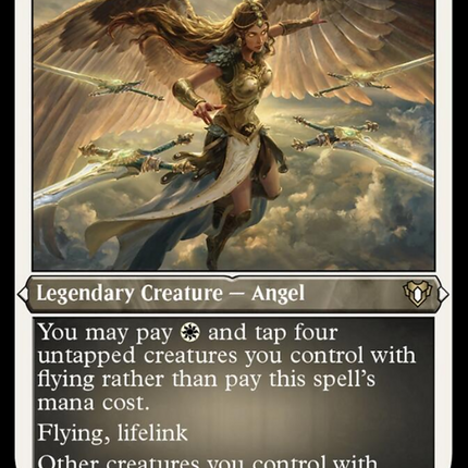 Sephara, Sky's Blade (Foil Etched) [Commander Masters]