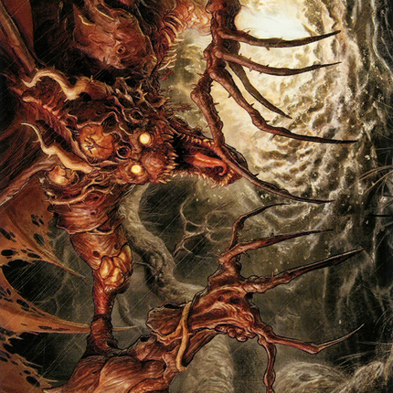 Archfiend of Sorrows Art Card [Modern Horizons 2 Art Series]