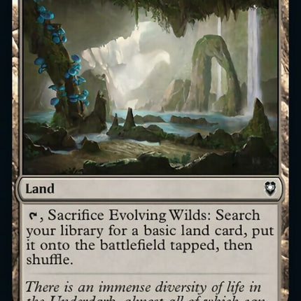 Evolving Wilds [Commander Legends: Battle for Baldur's Gate]