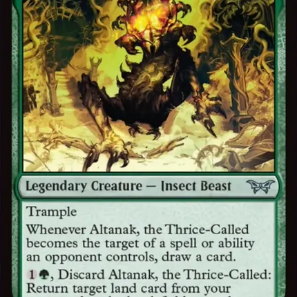 Altanak, the Thrice-Called [Duskmourn: House of Horror]