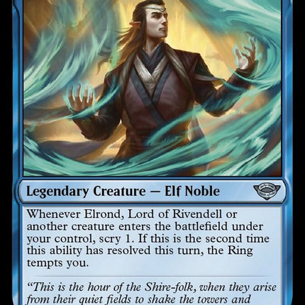 Elrond, Lord of Rivendell [The Lord of the Rings: Tales of Middle-Earth]