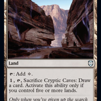 Cryptic Caves [Kaldheim Commander]
