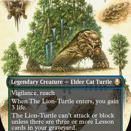 The Lion-Turtle (Borderless) [Avatar: The Last Airbender]