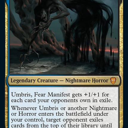 Umbris, Fear Manifest [Innistrad: Crimson Vow Commander]