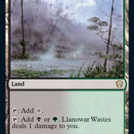 Llanowar Wastes [Commander 2021]