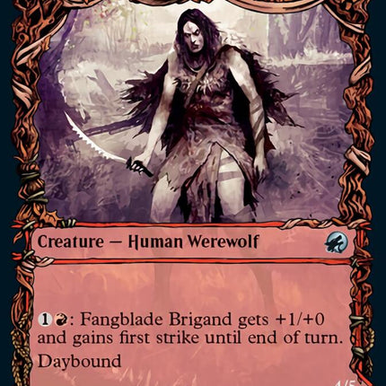 Fangblade Brigand // Fangblade Eviscerator (Showcase Equinox) [Innistrad: Midnight Hunt]