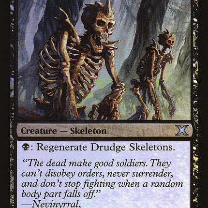 Drudge Skeletons (Premium Foil) [Tenth Edition]