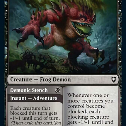 Hezrou // Demonic Stench [Commander Legends: Battle for Baldur's Gate]