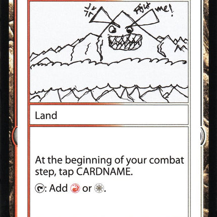 Aggressive Crag [Mystery Booster Playtest Cards]