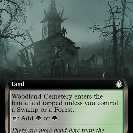 Woodland Cemetery (Extended Art) (Surge Foil) [Fallout]