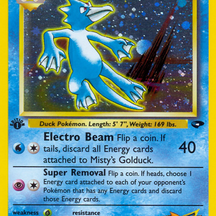 Misty's Golduck (12/132) [Gym Challenge 1st Edition]