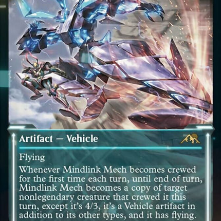 Mindlink Mech (Showcase Soft Glow) [Kamigawa: Neon Dynasty]