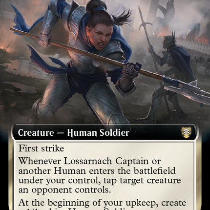 Lossarnach Captain (Extended Art) [The Lord of the Rings: Tales of Middle-Earth Commander]