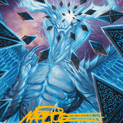 Ugin's Binding Art Card (Gold-Stamped Signature) [Modern Horizons 3 Art Series]