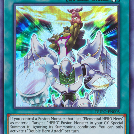 Double Hero Attack [DUPO-EN005] Ultra Rare