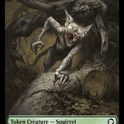 Radiation // Squirrel Double-Sided Token [Fallout Tokens]