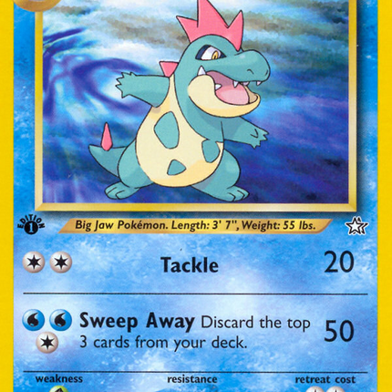 Croconaw (32/111) [Neo Genesis 1st Edition]