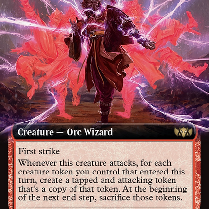 Redoubled Stormsinger (Extended Art) [Tarkir: Dragonstorm Commander]