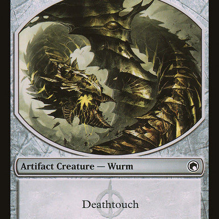 Wurm Token (8/9) [Scars of Mirrodin Tokens]