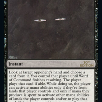 Word of Command [30th Anniversary Edition]