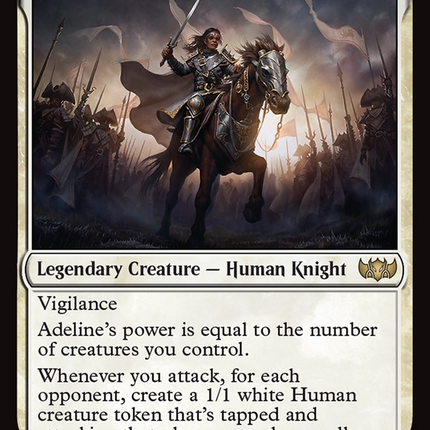 Adeline, Resplendent Cathar [Tarkir: Dragonstorm Commander]