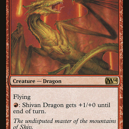 Shivan Dragon [Magic 2014]