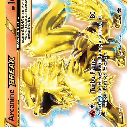 Arcanine BREAK (XY180) [XY: Black Star Promos]