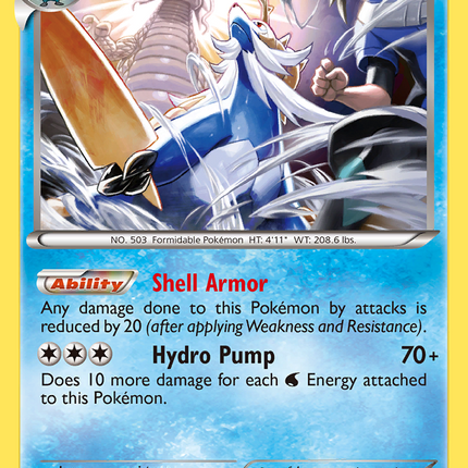 Samurott (39/113) [Black & White: Legendary Treasures]