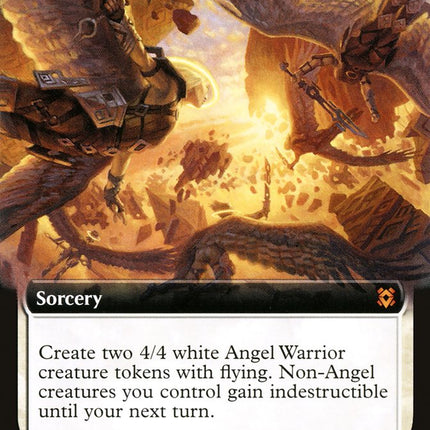 Emeria's Call // Emeria, Shattered Skyclave (Extended Art) [Zendikar Rising]