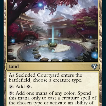 Secluded Courtyard [Commander Masters]