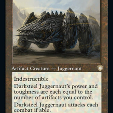 Darksteel Juggernaut (Retro) [The Brothers' War Commander]