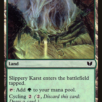 Slippery Karst [Commander 2015]
