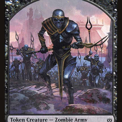Zombie Army Token (010/019) [War of the Spark Tokens]