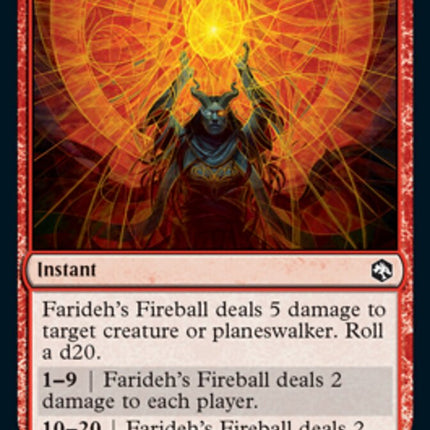 Farideh's Fireball [Dungeons & Dragons: Adventures in the Forgotten Realms]