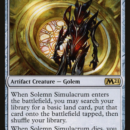 Solemn Simulacrum [Core Set 2021]