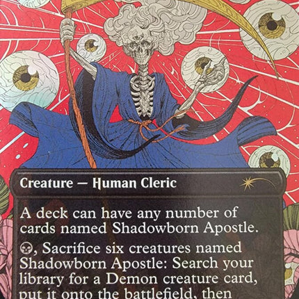 Shadowborn Apostle (Borderless) (682) [Secret Lair Drop Promos]