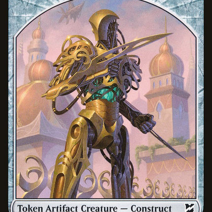 Myr (007) // Construct (020) Double-Sided Token [Commander 2018 Tokens]