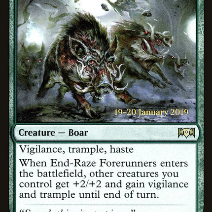 End-Raze Forerunners [Ravnica Allegiance Prerelease Promos]