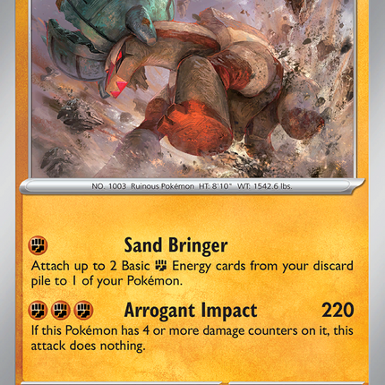 Ting-Lu (109/182) [Scarlet & Violet: Paradox Rift]