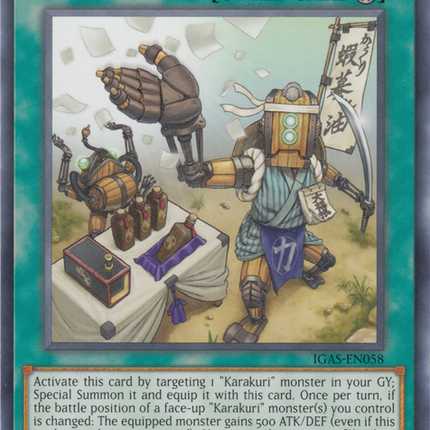 Karakuri Gama Oil [IGAS-EN058] Common