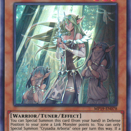 Crusadia Arboria [MP19-EN078] Super Rare