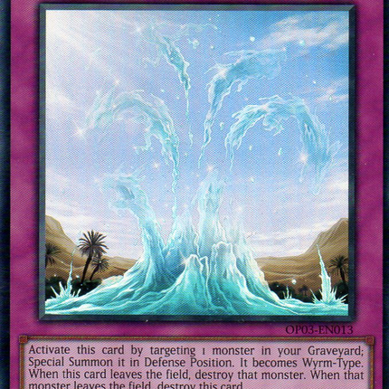 Oasis of Dragon Souls [OP03-EN013] Super Rare