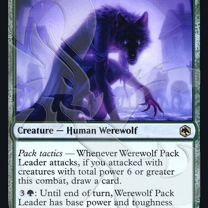 Werewolf Pack Leader (Ampersand Promo) [Dungeons & Dragons: Adventures in the Forgotten Realms Promos]