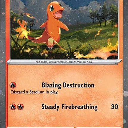 Charmander (004) (Cosmos Holo) [Scarlet & Violet: Black Star Promos]