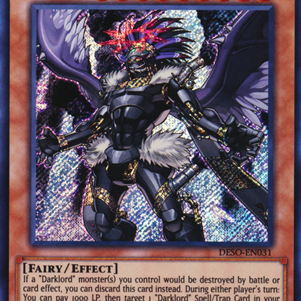 Darklord Tezcatlipoca [DESO-EN031] Secret Rare