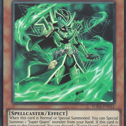 Super Quantum Green Layer [WIRA-EN031] Super Rare