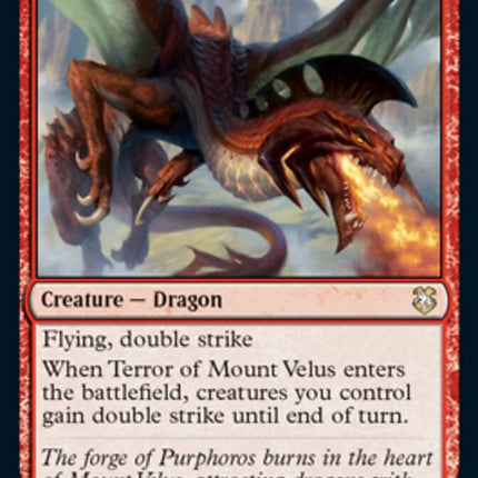 Terror of Mount Velus [Dungeons & Dragons: Adventures in the Forgotten Realms Commander]