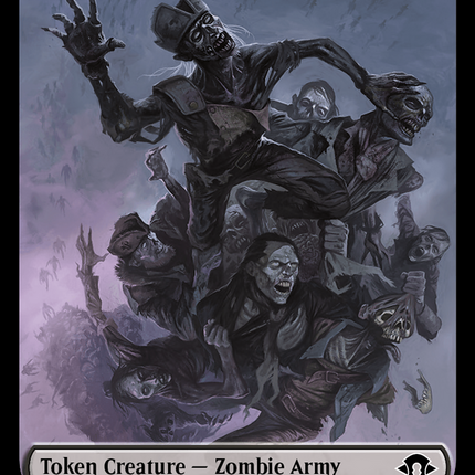 Servo // Zombie Army Double-Sided Token [Modern Horizons 3 Tokens]