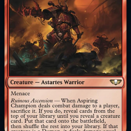 Aspiring Champion (Surge Foil) [Warhammer 40,000]