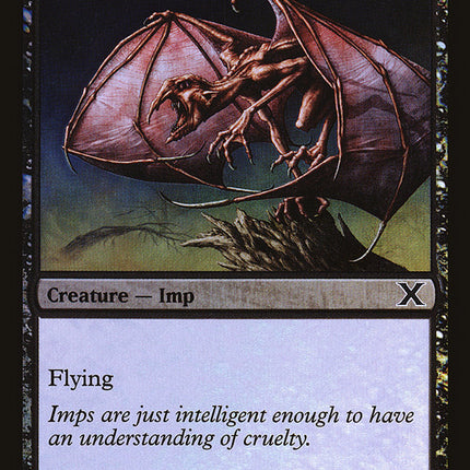 Dusk Imp (Premium Foil) [Tenth Edition]